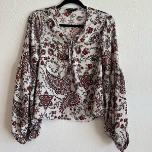 Banana Republic Patterned Blouse